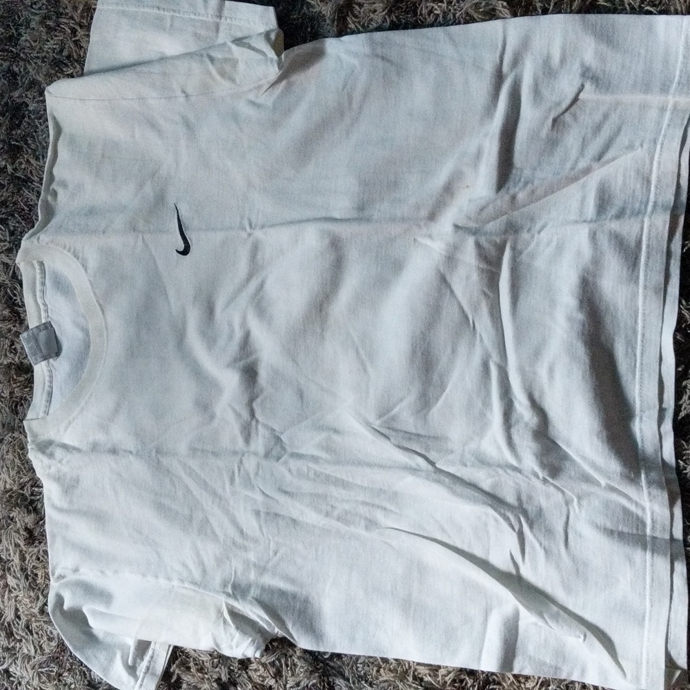 White Nike Tee